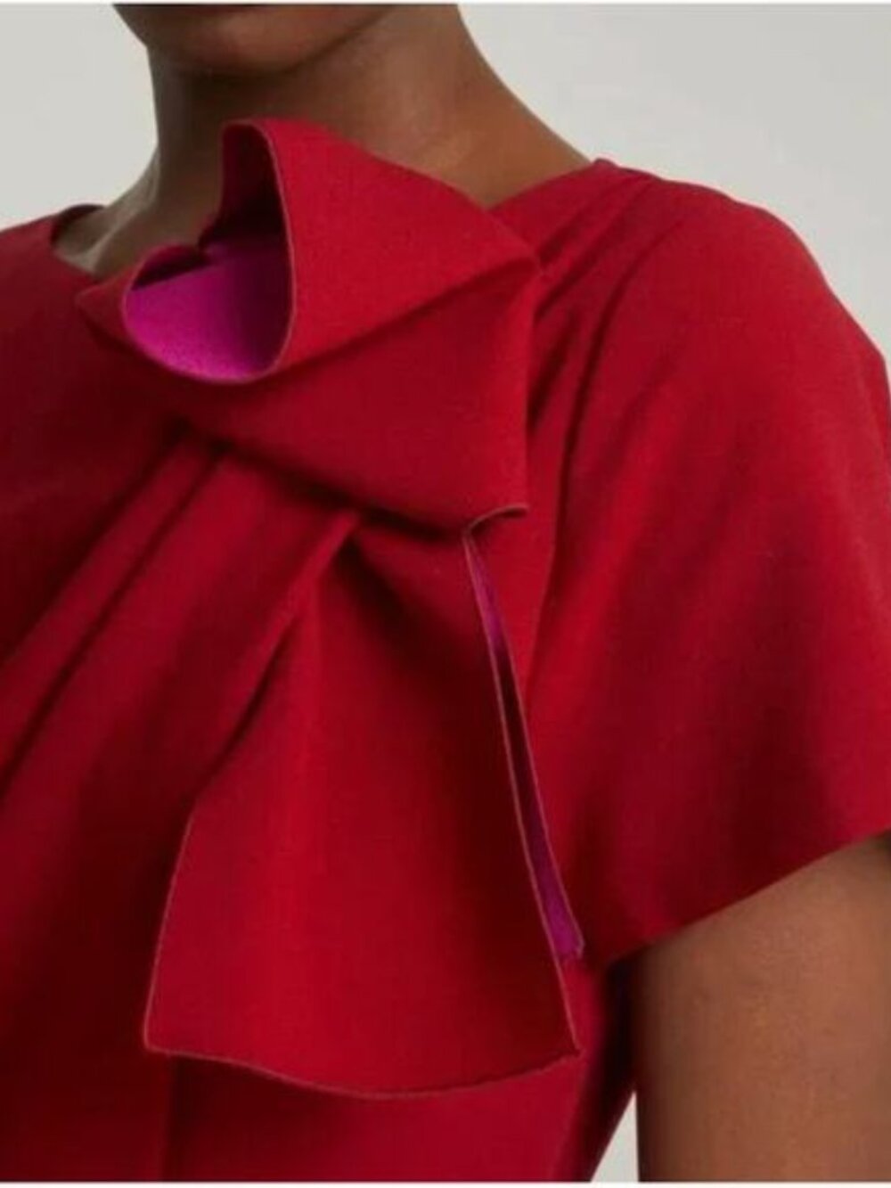 ROKSANDA Luna Midi Dress in Liberty Red Size UK 14 US 10 - Picture 3 of 9